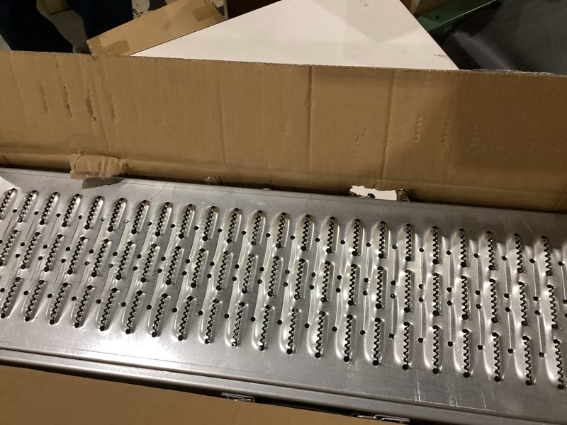 Condition photo showing New/Like New for LIEKUMM Loading Ramp for Pickup Trucks, 74" L x 9" W Loading Ramp, 880LBS Capacity Shed Ramps, Steel Loading Ramps for Motorcycle, ATV, Lawn Mower and Carts, Pack of 2 2pcs 74"L x 9"W