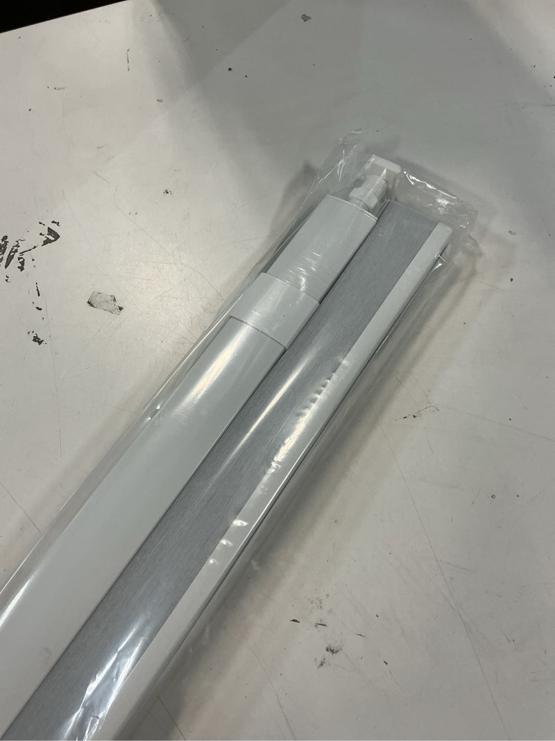 Condition photo showing Good Condition for LazBlinds No Tools No Drill Cordless Cellular Shades, Blackout Light Blocking Honeycomb Shades for Home, Thermal Insulation Blinds for Windows, 25" W x 48" H, White Blackout-white 25" W x 48" H
