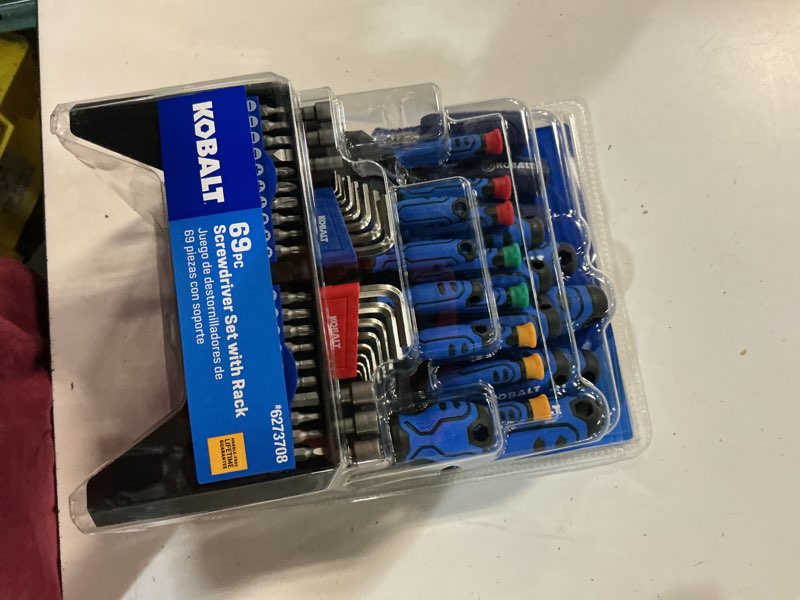Condition photo showing Good Condition for kobalt 69-piece 6-in magnetic multi-bit screwdriver set