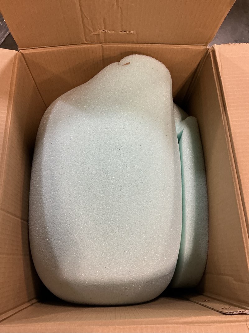 Condition photo showing As Is for Amazon Basics Queen Mattress Topper, Cooling Gel-Infused, CertiPUR-US Certified, 2 inches, Blue