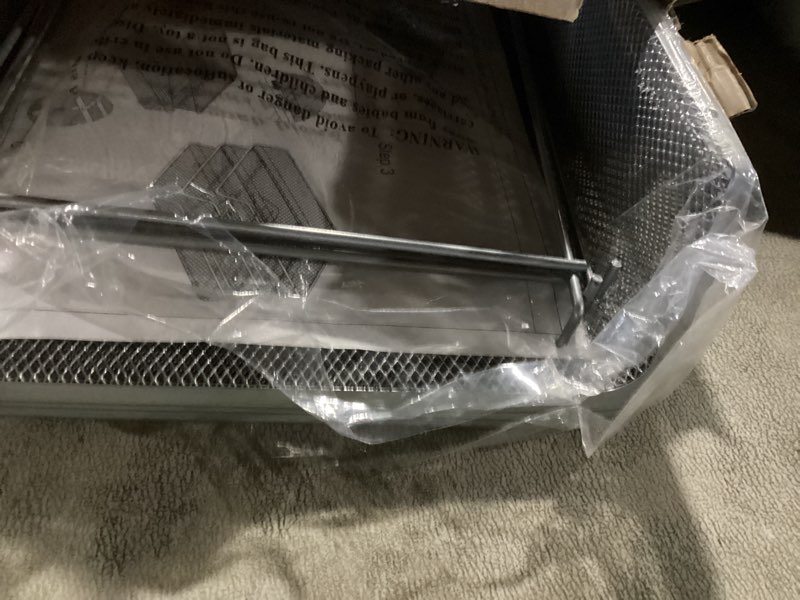 Condition photo showing Good Condition for Simple Houseware Stackable Desk File Document Letter Tray Organizer, 3 Packs, Silver Standard Entry Silver