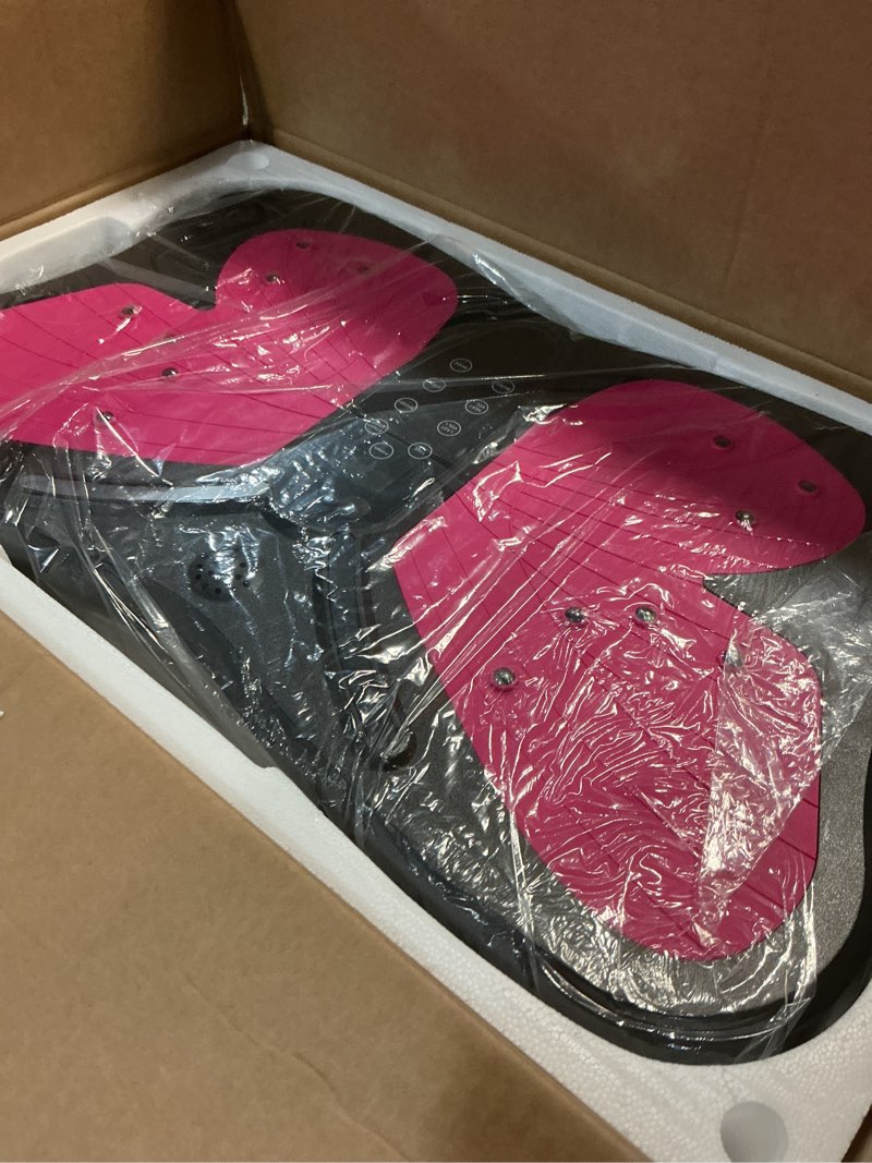 Condition photo showing Good Condition for Vibration Plate Exercise Machine for Lymphatic Drainage, Vibration Machine for Full-Body Weight Loss Shaping, Vibrate Fitness Platform 400 Lbs & 200 Adjustable Speeds for Women Men Home Light Purple