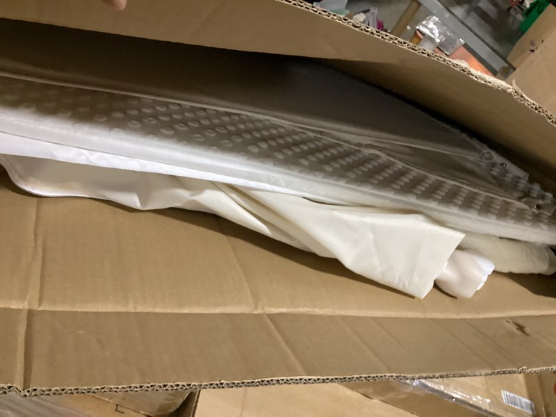 Condition photo showing Good Condition for baby crib for newborn, baby bassinets bedside sleeper with breathable mesh & mattress, easy move crib for newborns with lockable wheels, 4-adjustable height beside bassinet (beige)
