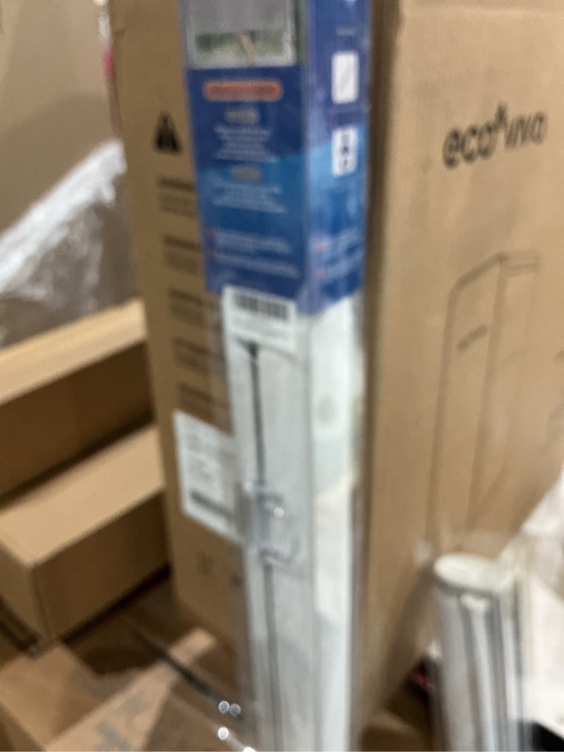 Condition photo showing New/Like New for cordless blackout roller shades for indoor windows – jacquard linen look, thermal uv blocking pull down blinds for bedroom, office, home(linen gery,25"x72") linen grey 25"w x 72"h