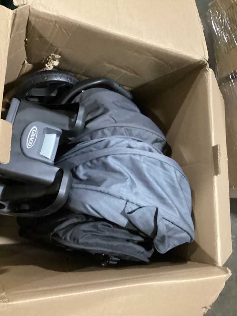 Condition photo showing As Is for graco modes nest travel system, 3-in1 modular carseat stroller combo, adjustable slide2me infant car seat carrier to toddler stroller, includes the snugride dlx infant car seat, sullivan everyday sullivan