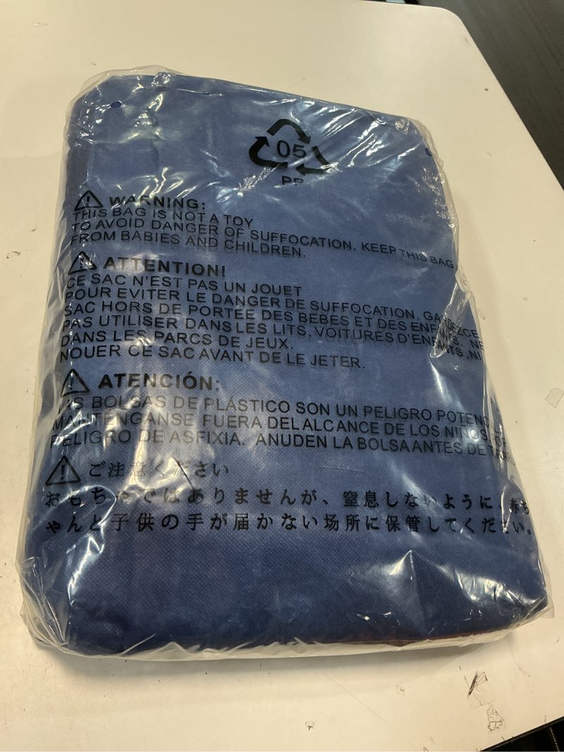 Condition photo showing New/Like New for Dikaslon Diaper Bag Tote, Large Travel diaper tote for Mom and Dad, Multifunction baby tote bag for Boys and Girls with Pacifier Case and Changing Pad, Light Blue