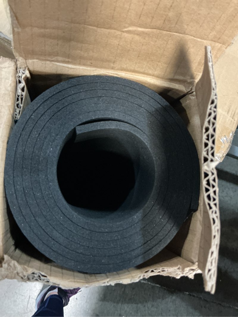 Condition photo showing New/Like New for Treadmill Mat for Home Gym - High Density Treadmill Walking Pad Exercise Bike Equipment Mat, Suitable for Floor Carpet, 51.4" x 24", 4 mm Thick, Black 51"L x 24"W x 0.16"Th Black