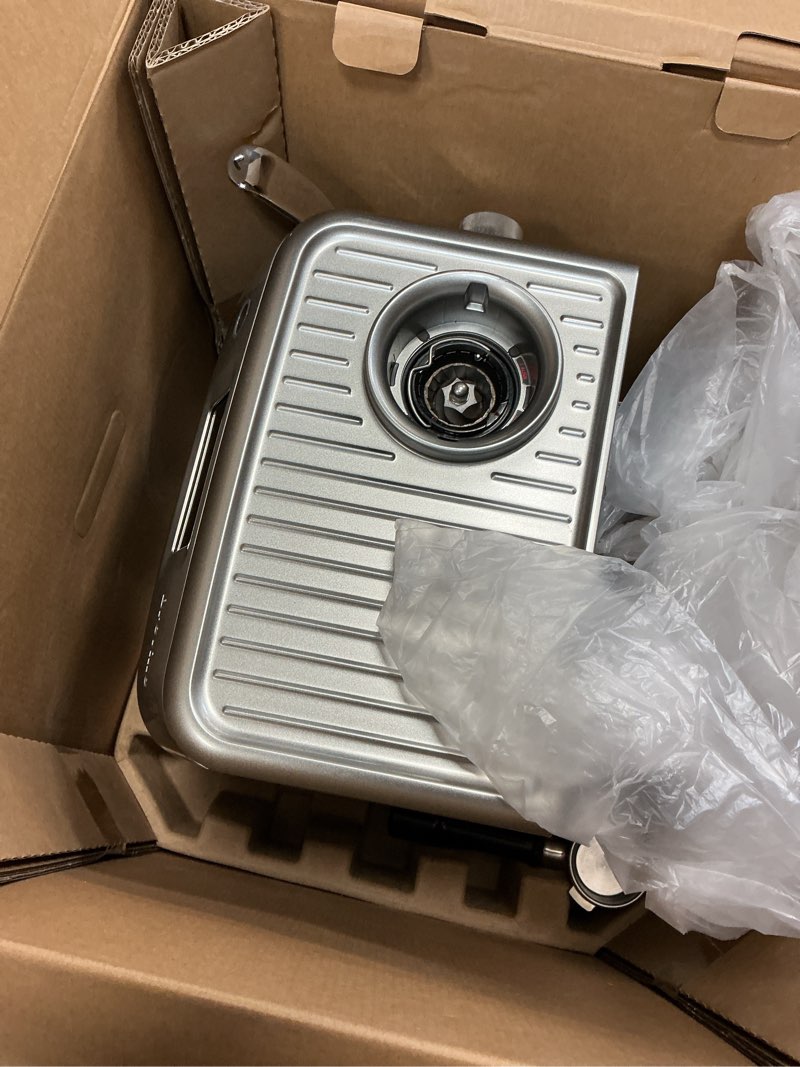 Condition photo showing As Is for Breville Oracle Jet Espresso Machine, Brushed Stainless Steel