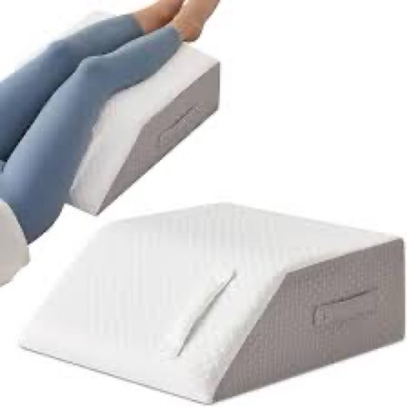 megcxit leg pillow elevation blood circulation, leg wedge for elevation for swelling, leg elevating 