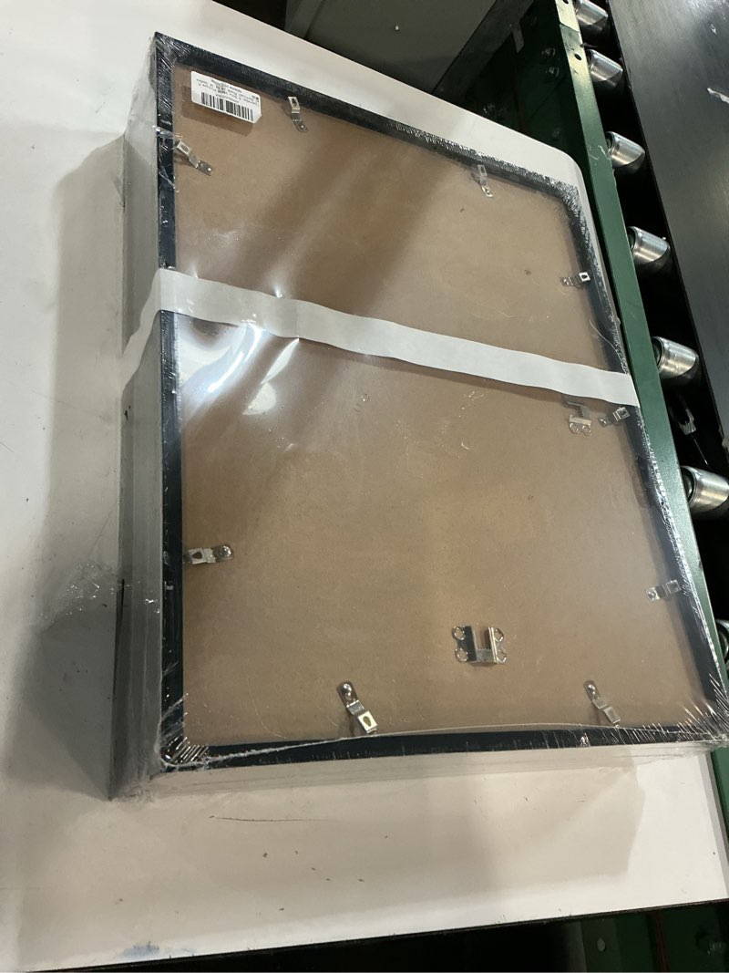 Condition photo showing Good Condition for ijuerybai 6 Sets 14x18 Picture Frame, Frames for 14 x 18 Canvas Collage Photo Poster Certificate Wall Gallery, High Transparent Horizontal Vertical Black 14 by 18 Inches Black 14x18