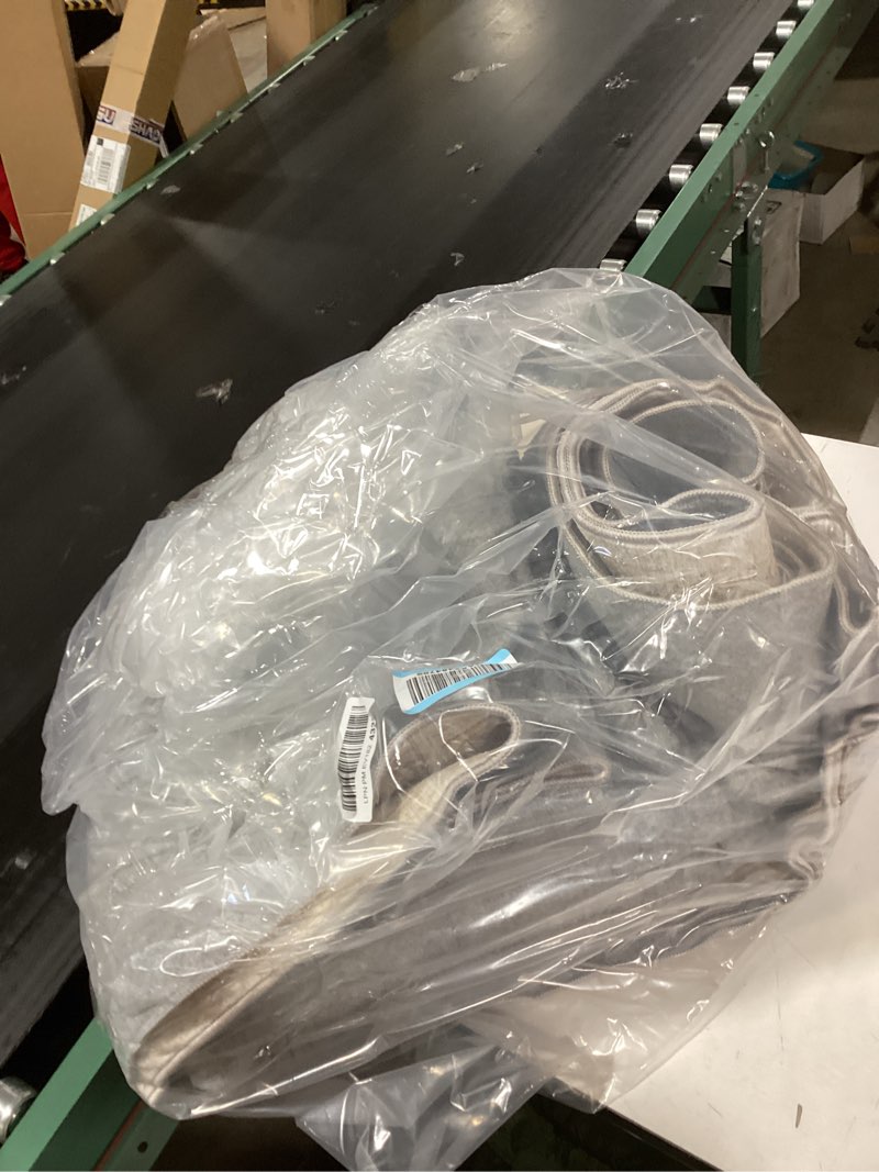 Condition photo showing As Is for Rugland 8x10 Area Rugs - Stain Resistant Washable Rug, Anti Slip Rugs for Living Room, Vintage Tribal Area Rugs(Distressed Beige, 8'x10') Distressed Beige 8' x 10' (Rectangular)