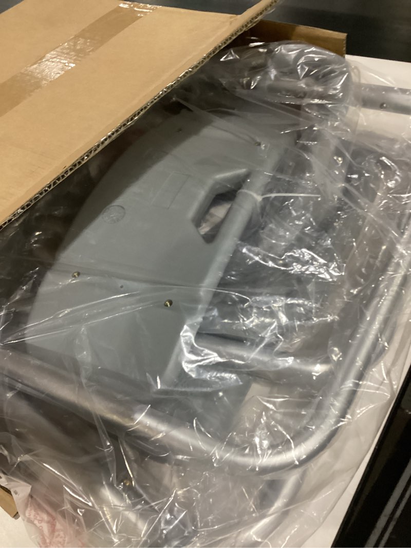 Condition photo showing Good Condition for Medline Shower Chair with Backrest and Padded Armrests - 350 lb. capacity, Bath Bench, Seat, Stool f