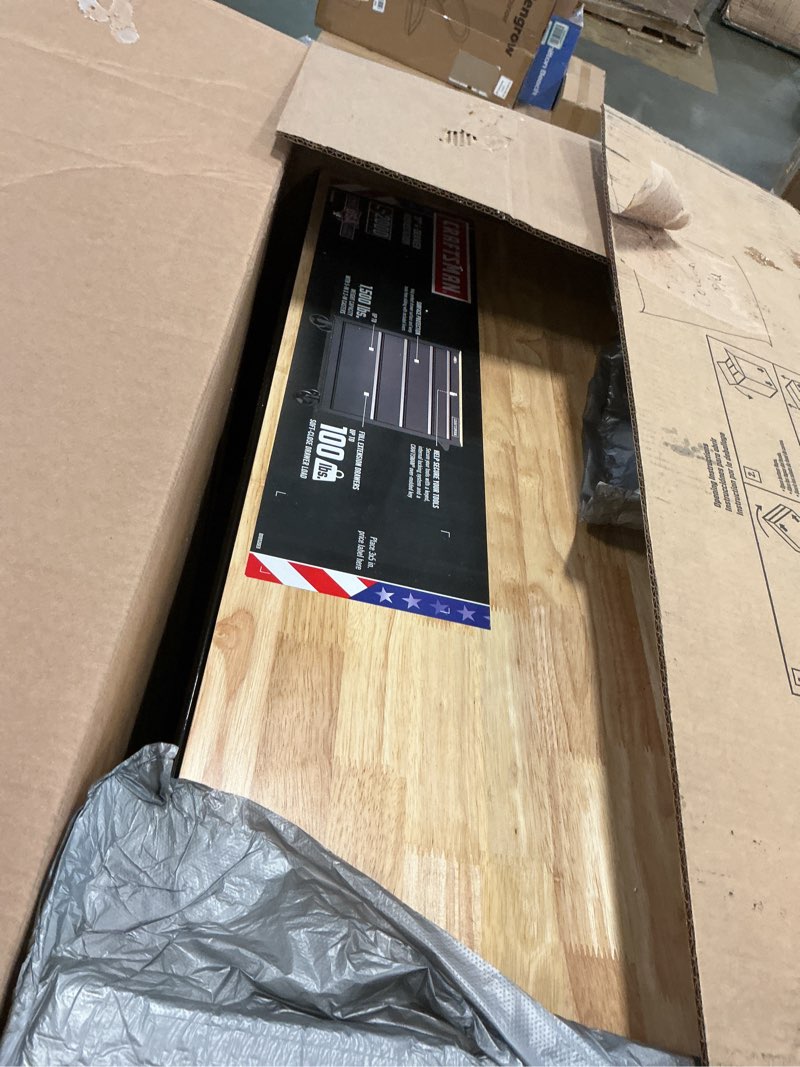 Condition photo showing Good Condition for Craftsman 37 In. Wide Rolling Tool Workstation (black)