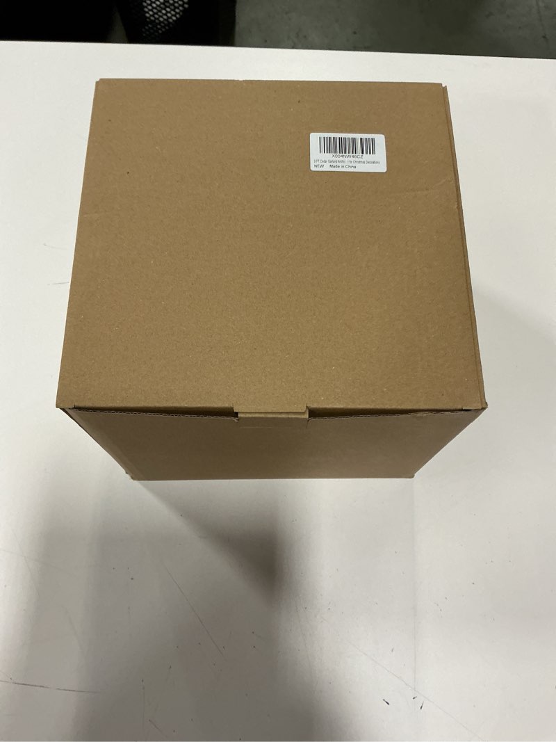 Condition photo showing New/Like New for 9FT Cedar Garland Decor, Artificial Cypress Garlands with LED String Lights, Green Pine Greenery Garland Christmas Decorations for Dining Table, Mantel, Porch, Wall, Stairs, Winter Xmas Decor