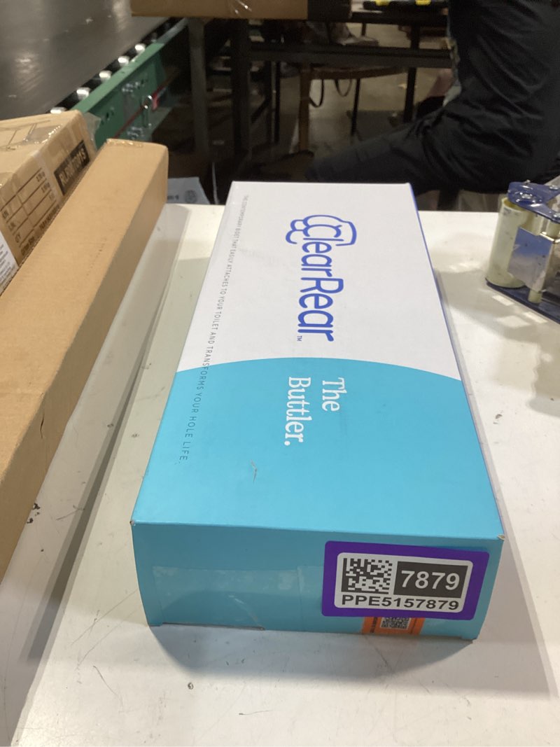 Condition photo showing New/Like New for clear rear bidet attachment for toilet seat - non-electric with self cleaning nozzles, leak proof connectors, adjustable water spray, rear & feminine wash - hygienic bathroom upgrades (white) c. cold water/white 1.0