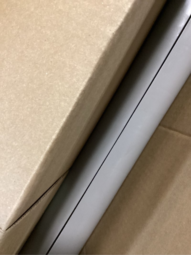 Condition photo showing As Is for regalo safety 26”-42" extra wide baby gate for doorways & bottom of stairs, pressure mount safety gate for babies, toddlers & pets, for ages 6-24 months, tested & trusted, family owned plastic