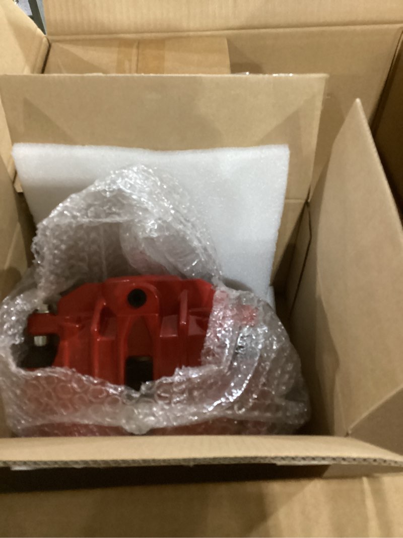 Condition photo showing New/Like New for scitoo rear left & right brake kit [4] brake pads [2] brake disc calipers w/bracket compatible with 1998-2005 for chevrolet for blazer,1998-2004 for chevrolet for s10 18-b4712 atd729c