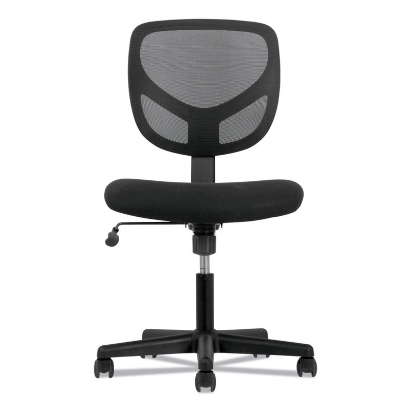 Sadie 1-Oh-One Mid-Back Task Chairs, Supports Up to 250 lb, 17" to 22" Seat Height, Black