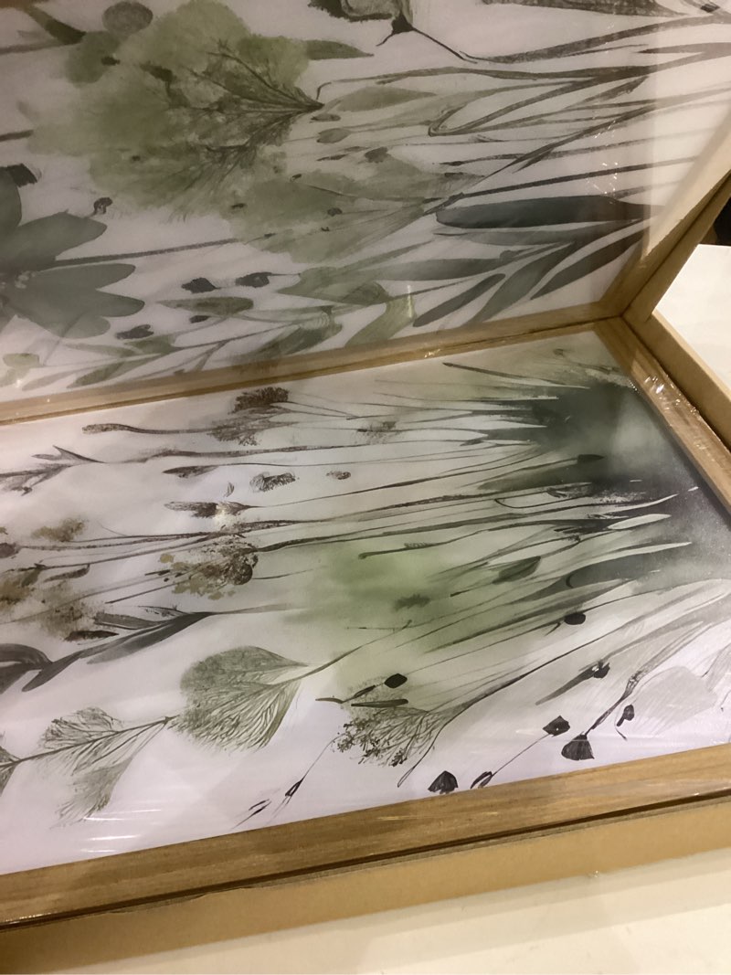 Framed Boho Botanical room living