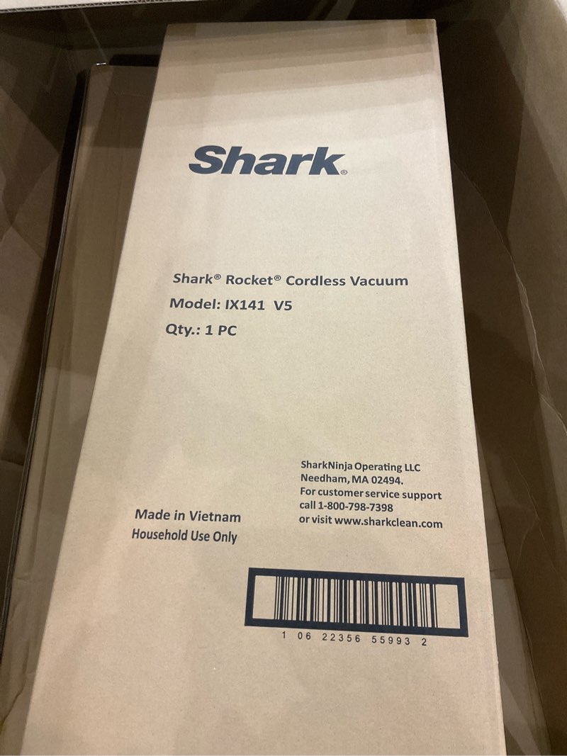 Shark rocket cordless vacuum