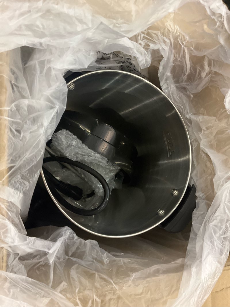 Condition photo showing As Is for Elite Gourmet CCM040 Stainless Steel 40 Cup Coffee Urn Removable Filter For Easy Cleanup, Two Way Dispenser with Cool-Touch Handles Electric Coffee Maker Urn, Stainless Steel