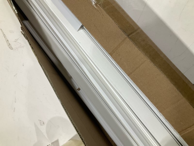 Condition photo showing Good Condition for pangda peel and stick wall molding kit, 3d premade accent molding wainscoting panel for interior wall moulding decor, ready to assemble wainscoting accent panel(3 set,31x63 in+72x63 in) 1 63 x 31 in, 63 x 72 in