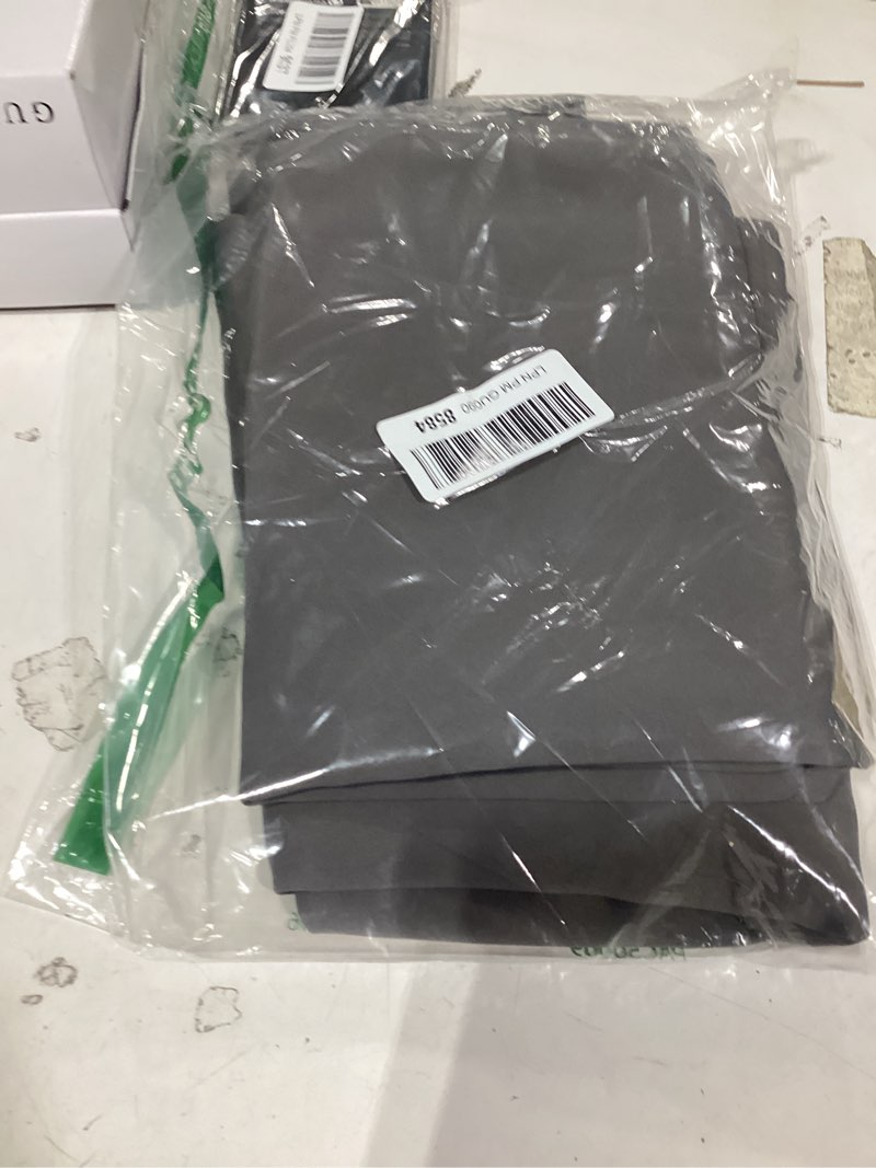 Condition photo showing New/Like New for pony dance bedroom blackout curtains 45 inch length - grey drapes for window curtains, room darking drapes with no light for living room, 42 x 45 inches, gray, 2 panels 42"w x 45"l (pack of 2) grey