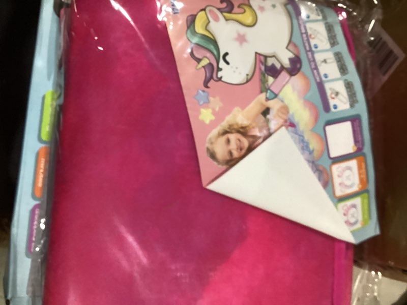 Condition photo showing Good Condition for Water Doodle Mat- Kids Painting Writing Doodle Board Toy - Color Drawing Mat Bring Magic Pens Educational Toys for Age 3 4 5 6 7 8 9 10 Year Old Girls Boys Toddler Present Pink