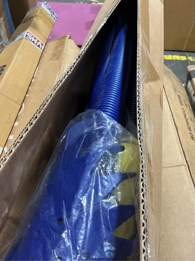 Condition photo showing As Is for vingli pool vacuum cleaner automatic sweeper swimming pool creepy crawler vacuum with 33ft hoses (navy blue&white)
