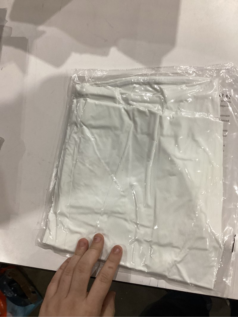 Condition photo showing New/Like New for Imily Bela Womens Strapless Bodycon Dresses Ribbed Knit Wedding Guest Dress Mini Skirts Going Out Tube Top Summer 2025 White X-Small