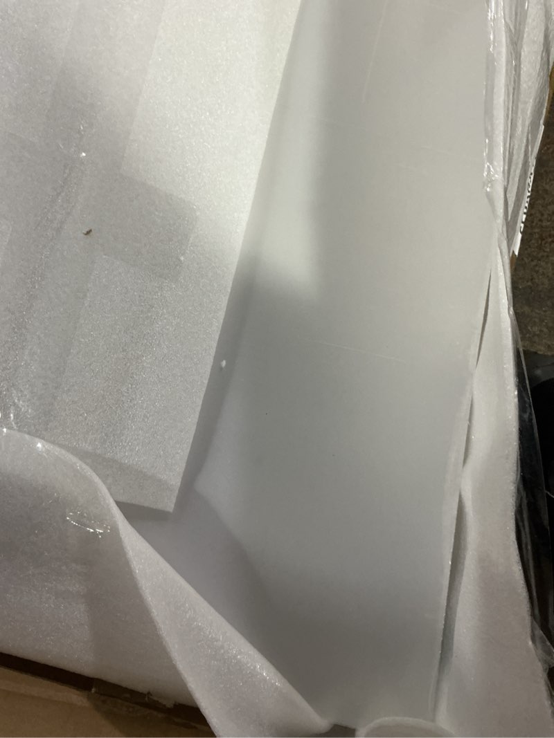 Condition photo showing Good Condition for roowest 6 pcs 29 x 59 inch, 1 mm thick clear acrylic sheets plastic transparent panels sheets cut to size cast acrylic board panel with protective film for craft diy project sign frame 29 x 59 inch, 1/25 inch transparent 6
