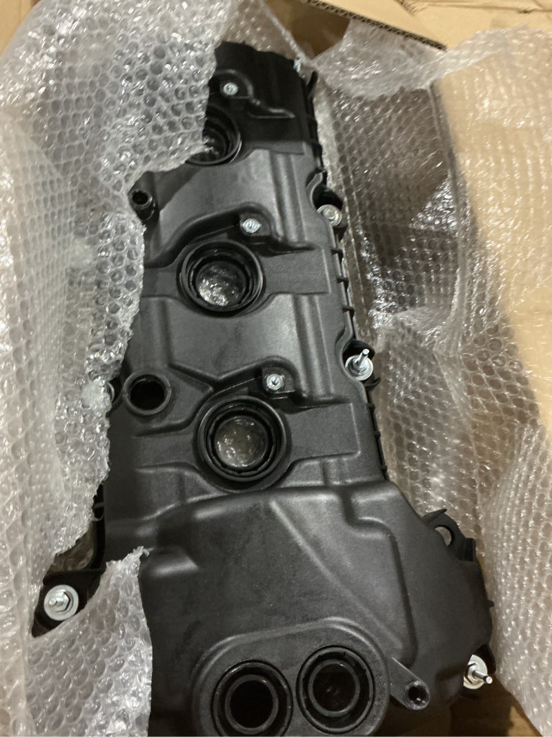 Condition photo showing Good Condition for MITZONE Valve Cover Set Compatible with Ford Edge Explorer F-150 Flex Mustang Taurus Transit 150 250 350 Lincoln Continental MKS MKT MKZ MKX 3.5L 3.7L 2011-2020 Non-Turbocharged (Right+Left) Black (Right+Left)