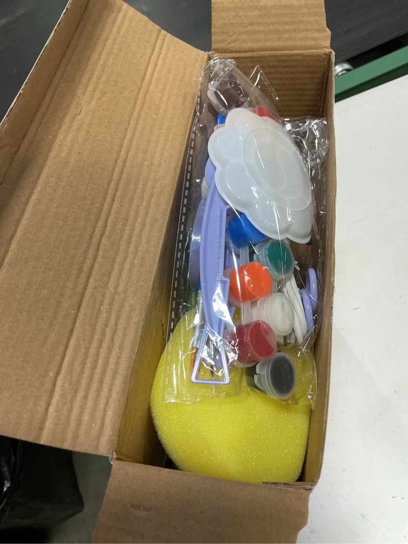 Condition photo showing New/Like New for Pottery Wheel for Kids, Arts and Crafts for Kids Ages 8-12, Complete Pottery Painting Craft Kit with Clay, Art Supplies for Kids Toys Girls Birthday Christmas Gift for 6 7 8 9 10 11 12+, Purple purple&pink