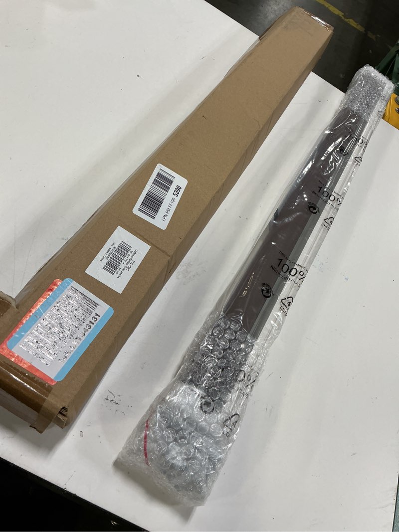 Condition photo showing New/Like New for lazblinds no tools no drill cordless roller shades, 100% blackout roller blinds for windows, thermal insulated uv protection waterproof roll up window blinds and shades, 28'' w x 72'' h, brown brown 28'' w x 72'' h
