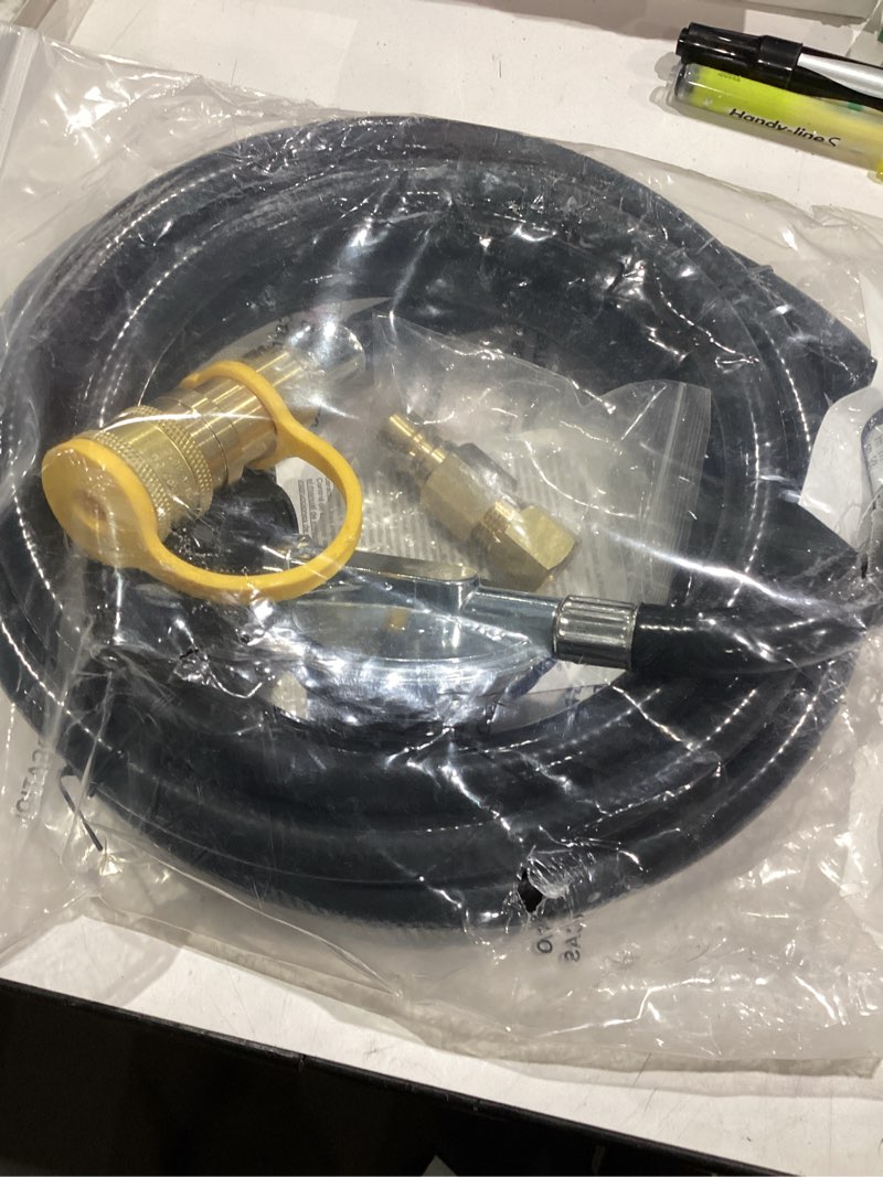Condition photo showing Good Condition for F271803 12ft Propane Heater Adapter Hose with Regulator, for Mr. Heater Big Buddy Indoor Outdoor Hea