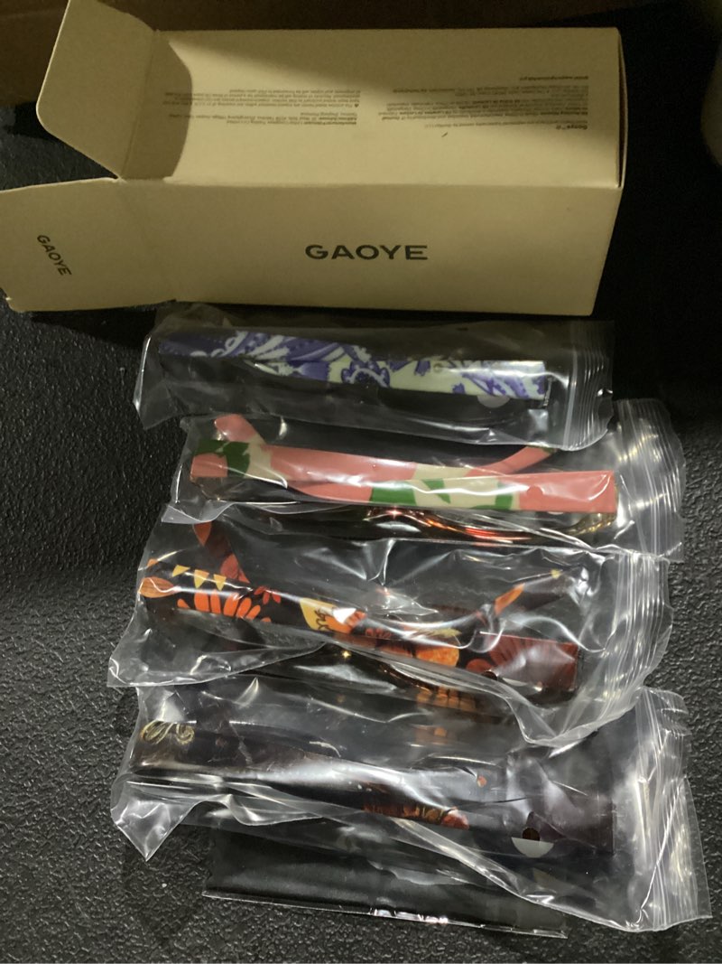 Condition photo showing Good Condition for gaoye +3.0 readers for women, blue light blocking reading glasses, stylish reading glasses for women in 4 patterns flowers 3.0 x