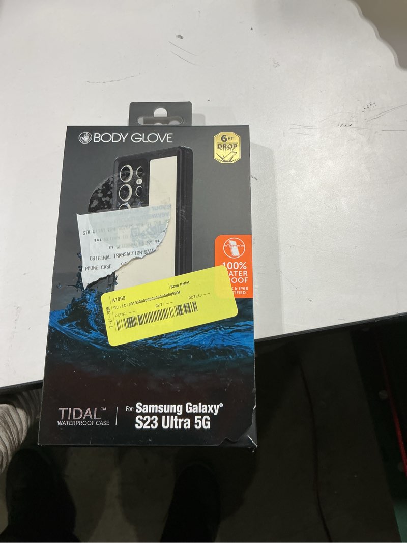 Condition photo showing Good Condition for body glove tidal waterproof phone case for samsung galaxy s23 ultra 5g - black/clear