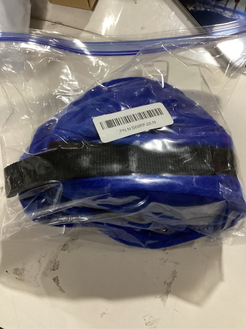 Condition photo showing Good Condition for bencmate inflatable dog cone collar alternative, soft dog cone for small medium large dogs and cats, neck recovery ecollar donut collar after surgery (medium+, blue) blue medium+ [neck:11"-14"]