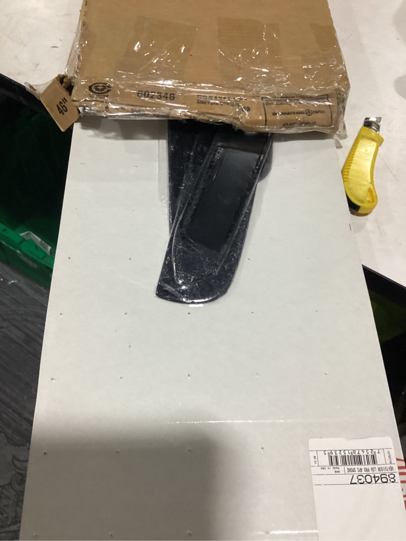 Condition photo showing As Is for auto ventshade [avs] low profile rain guards for 2005 - 2020 nissan frontier, crew cab only | window vent visors, 4 pcs. - dark smoke | 894037 low profile - smoke