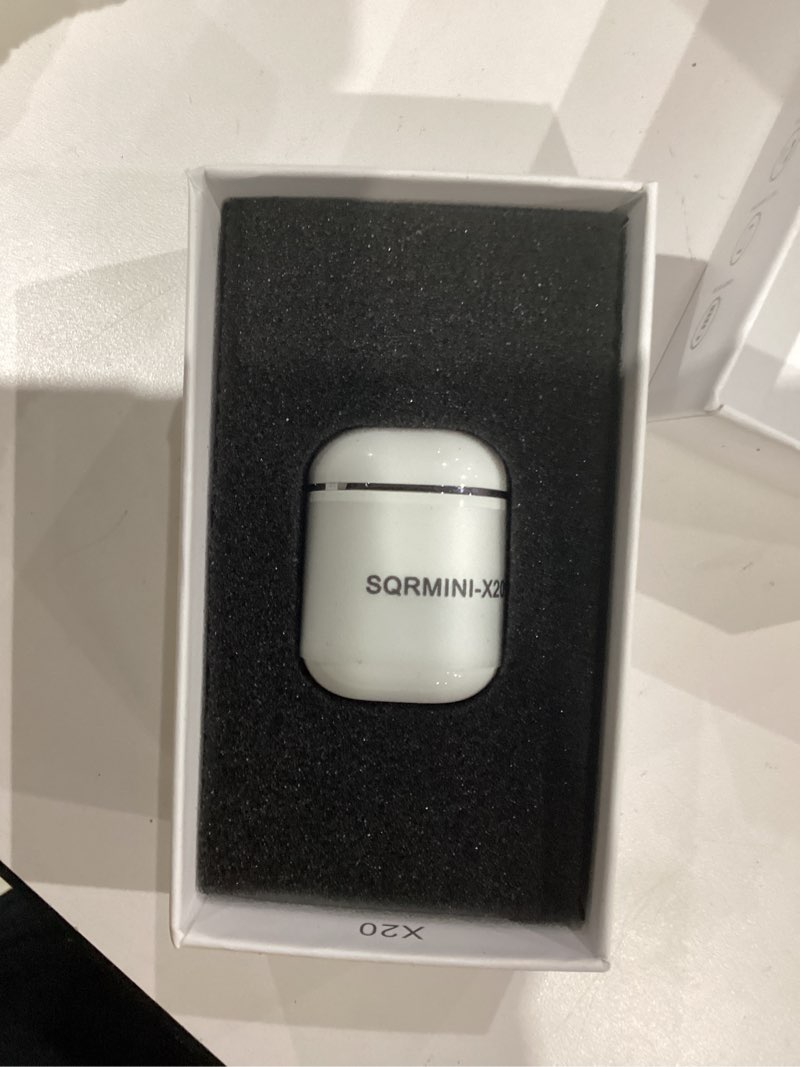 Condition photo showing Good Condition for Invisible Earbuds Mini Single Earbuds Tiny Discreet Hidden Earphones for Work, Small Ear Canals in-Ear Wireless with Charging Case for Work Nude?Single?