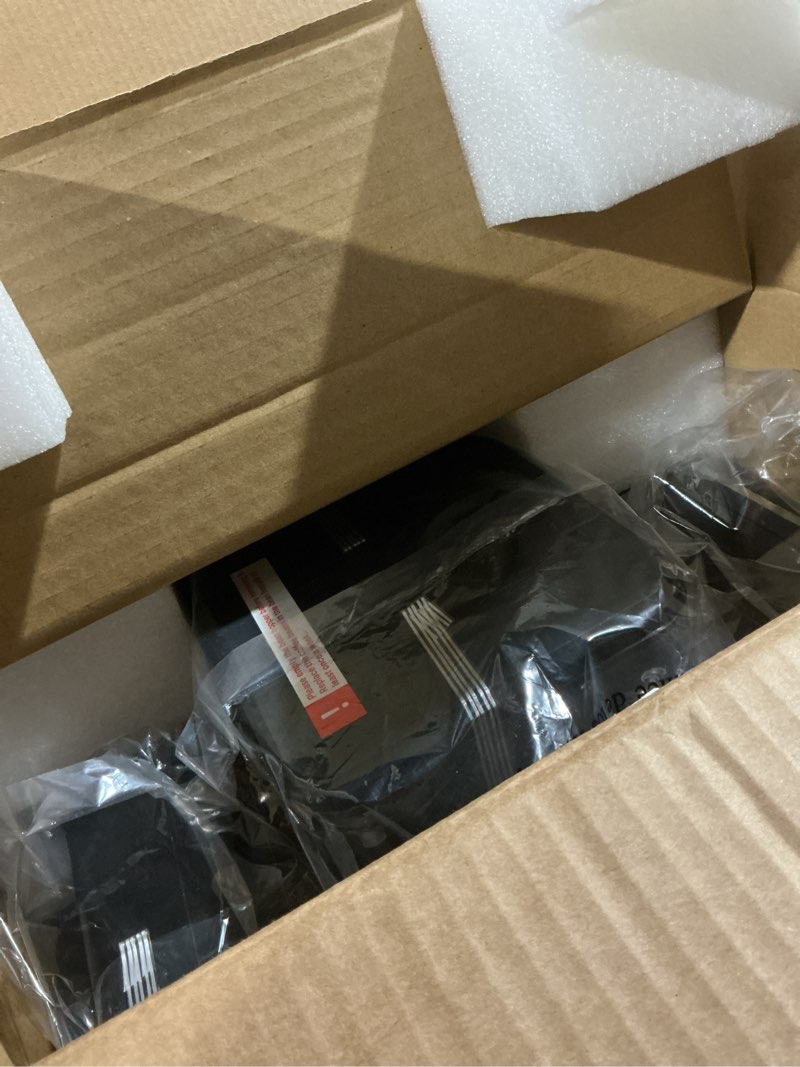 Condition photo showing Good Condition for Coffee Maker with Grinder, Programmable Hot and Cold Coffee Maker with 22 oz Glass Carafe, Fully Automatic Coffee Machine with Timer, Removable Filter, Black Americano Coffee Machine