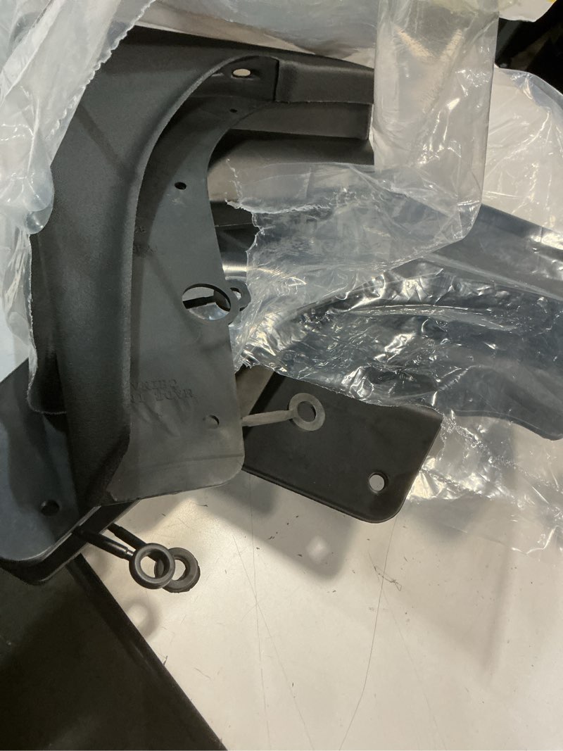 Condition photo showing Good Condition for keyoog front & rear mud flaps splash guards fit for 2011-2021 je-ep grand cherokee (wk2) - not fit submodel str, str-8, summit, 4-pc set mud guards splash guard black -without rock rails, cmfje2001 2011-2021 jeep grand cherokee