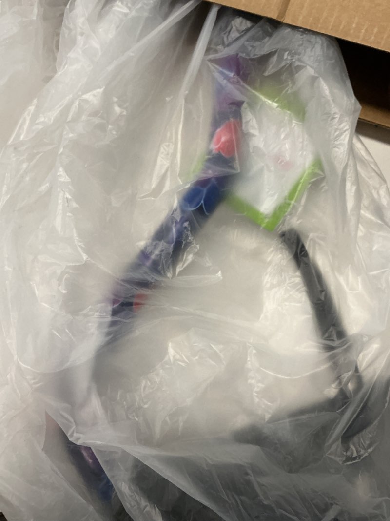 Condition photo showing Good Condition for nova joy designer offset quad cane for seniors - unisex adjustable lightweight walking aid with foam handle, wrist strap and anti-rattle lock - essential mobility support - maui flowers