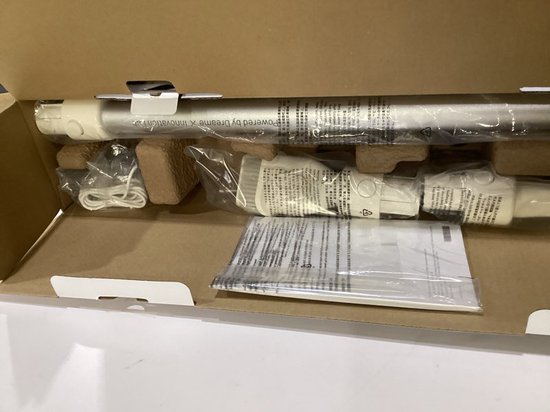 Condition photo showing New/Like New for DREAME Cordless Vacuum Cleaner R10 Pure, 120AW Powerful Suction, Stick Vacuum Cleaner for Home, Anti-Tangle, LED Headlights, Up to 60 Mins Runtime, Lightweight for Carpet, Hard Floor, Pet Hair, NOT TESTED 
