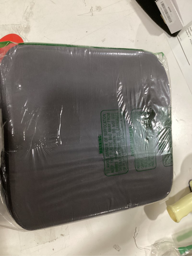 Condition photo showing Good Condition for Toddler Booster Seat for Kitchen Chair, 3.5" Oxford Foam Cushion, Non-Slip Base, Adjustable Straps, 