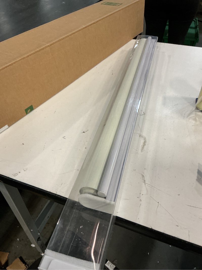 Condition photo showing Good Condition for AOSKY Cordless Roller Shades Blackout Blinds for Windows Room Darkening Rolled Up Shades with Spring System, UV Protection Window Shades Door Blinds for Home and Office (27" W x 72" H, Ivory) 27"W x 72"H Ivory
