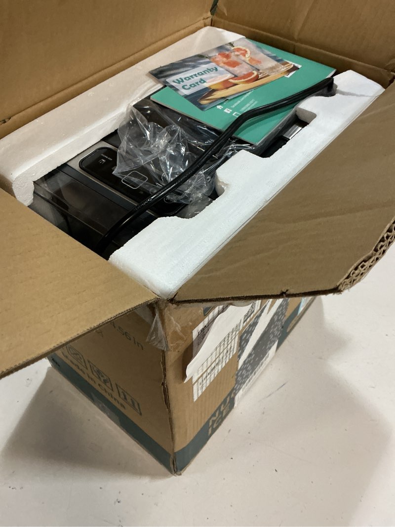 Condition photo showing Good Condition for nugget ice maker 40lbs/day, countertop ice maker soft chewable ice, ice makers one-click & self-cleaning, crushed pellet ice machine with scoop&basket for home/kitchen/office, stainless silver stainless silver 40 lbs