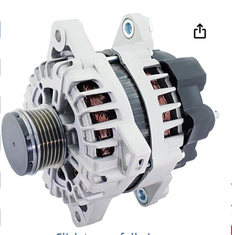 alternator compatible with 2014 2015 kia optima l4 2.0l 2.4l, 2012-2014 kia sorento 2.4l, 2013 2014 