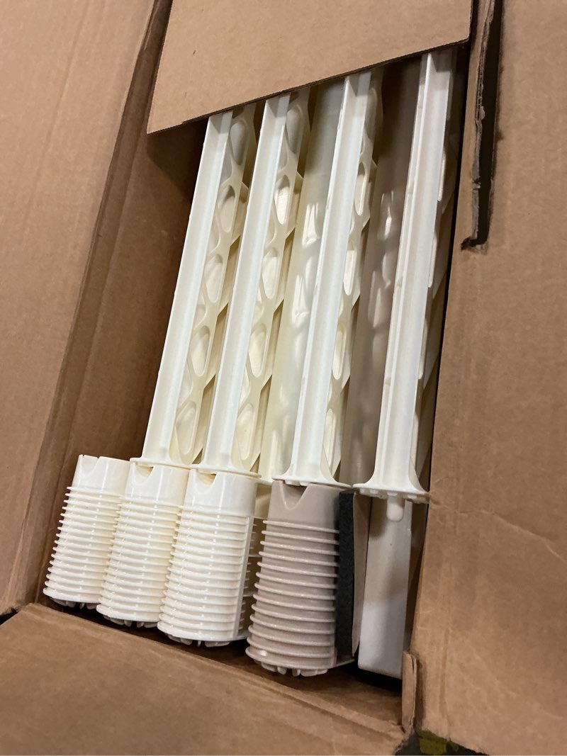 Condition photo showing Good Condition for Toddleroo by North States - Superyard Ultimate Play Yard: Freestanding 8 Panel Baby Playpen with Door - Indoor or Outdoor Use - Made in USA - Encloses Up to 34.4 Square Feet - 26 Inches Tall - Ivory 8-Panel Ivory