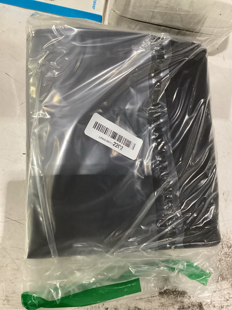 Condition photo showing New/Like New for bodaon pizza bags for delivery, insulated pizza delivery bag for delivery drivers, 20" x 20" x 6" pizza warmer bags for carry hot, commercial food warmers for catering, pizza carrier, black black- 20" x 20" x 6"h hook & loop closure